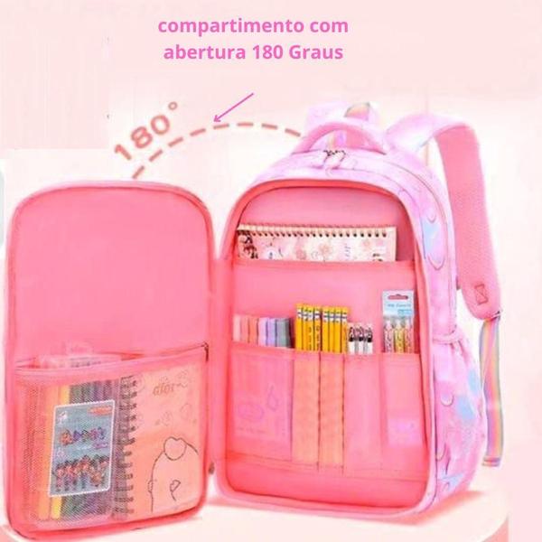 Imagem de Mochila Escolar Infantil Feminina 46Cm Fg105