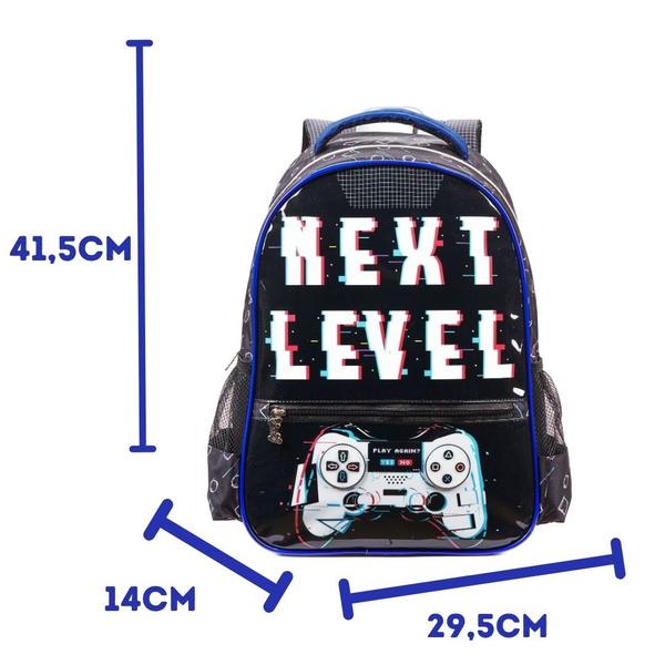 Imagem de Mochila Escolar Infantil Game