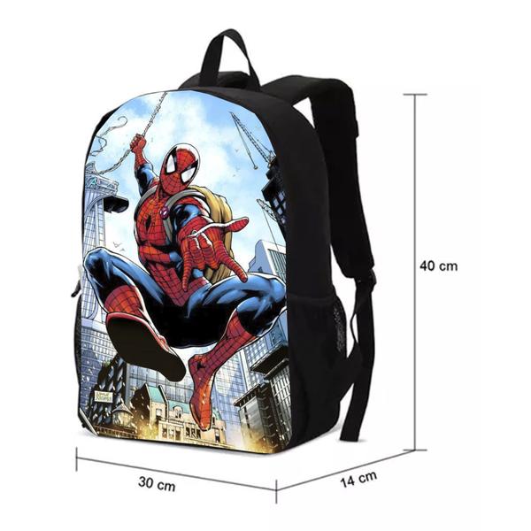 Imagem de Mochila Escolar Infantil Homem Aranha Desenho Meninos Novidade