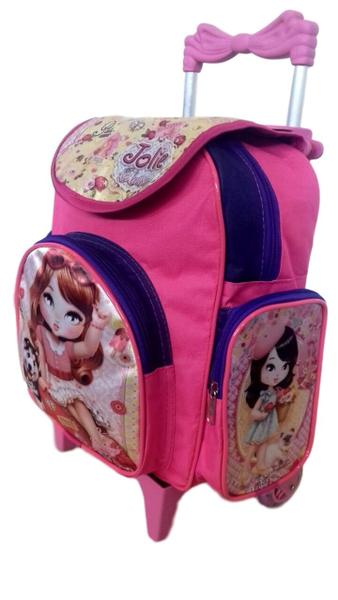 Imagem de Mochila Escolar Infantil Jolie Rodinhas Baby