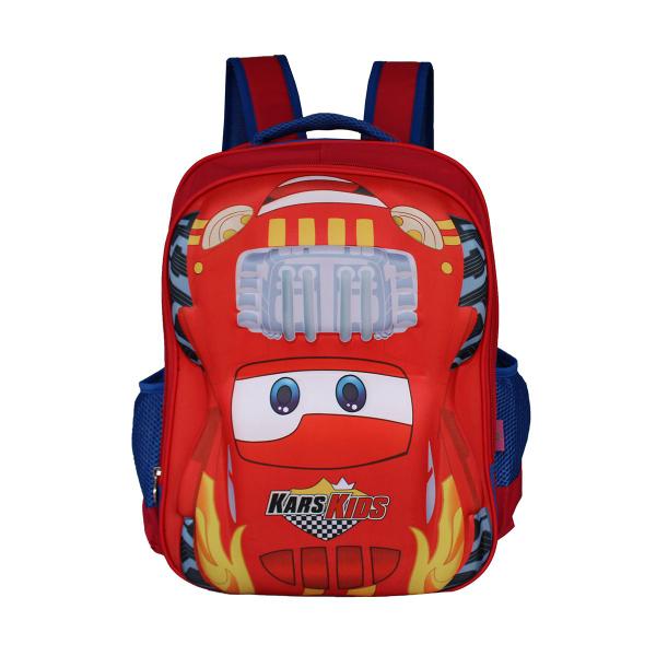 Imagem de Mochila Escolar Infantil Juvenil Tema Carros Kars Kids