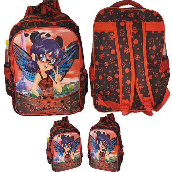 Imagem de Mochila Escolar Infantil Ladybug 01847