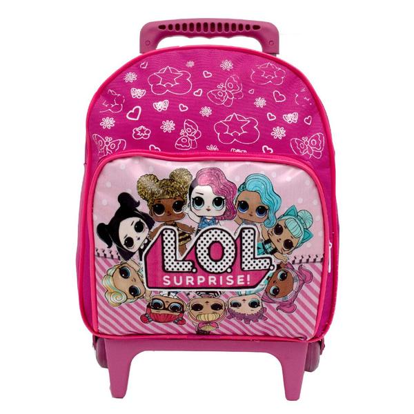 Imagem de Mochila Escolar Infantil Lol Surprise Com Rodinha