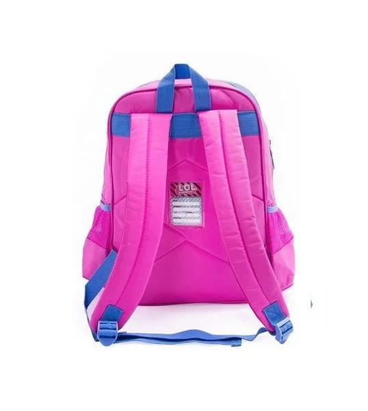 Imagem de Mochila Escolar Infantil Lol Surprise Pets de Costas Azul