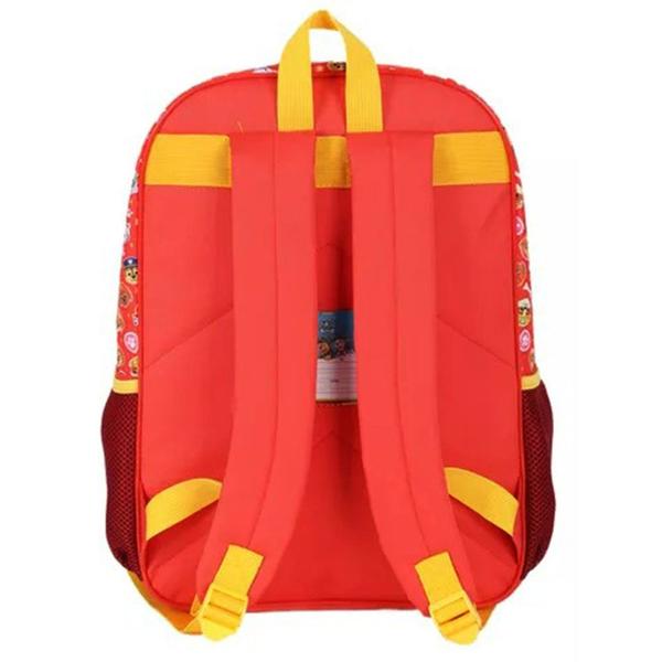 Imagem de Mochila Escolar Infantil Luxcel Patrulha Canina Vermelha 416