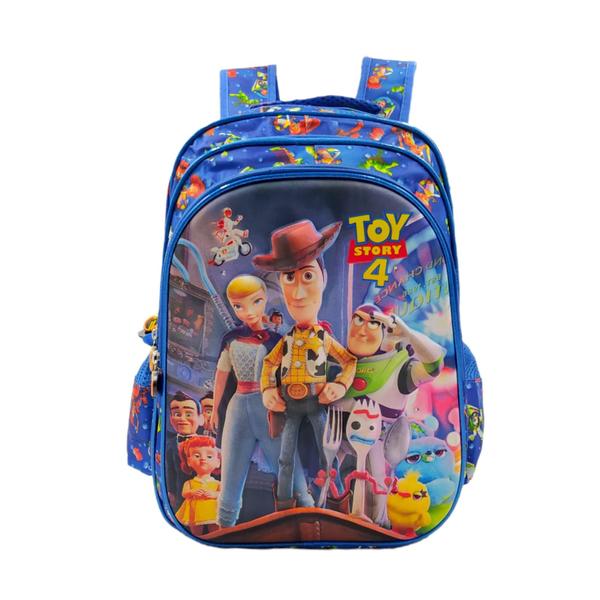 Imagem de Mochila Escolar Infantil Masculina Personagens Brilha