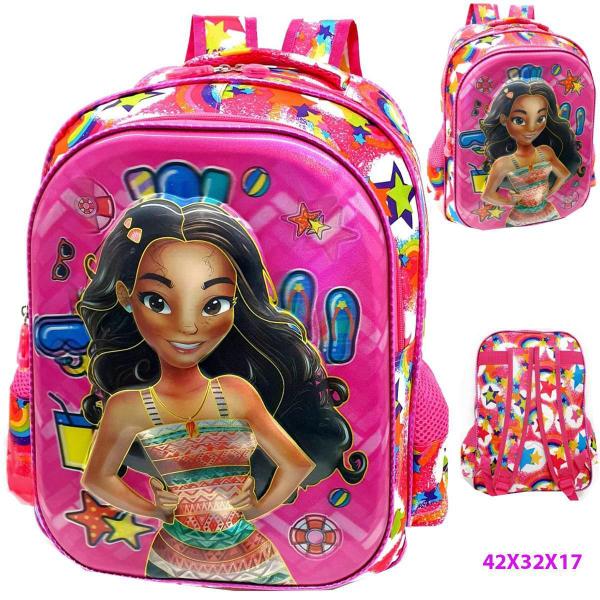 Imagem de Mochila Escolar Infantil Menina 01761