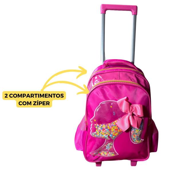 Imagem de Mochila Escolar Infantil Meninas Boneca Princesa Yepp