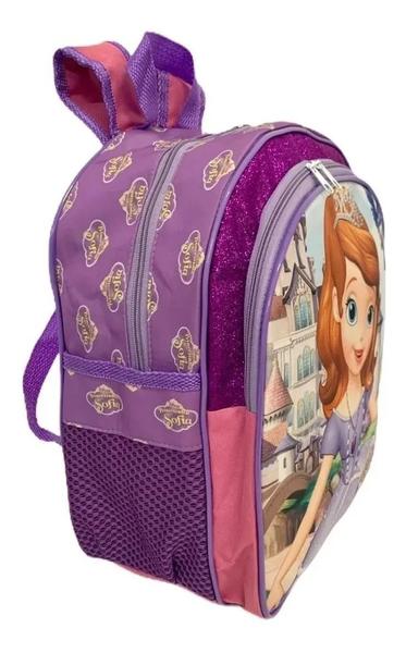 Imagem de Mochila Escolar Infantil Meninas Princesa Sofia Costas G F5