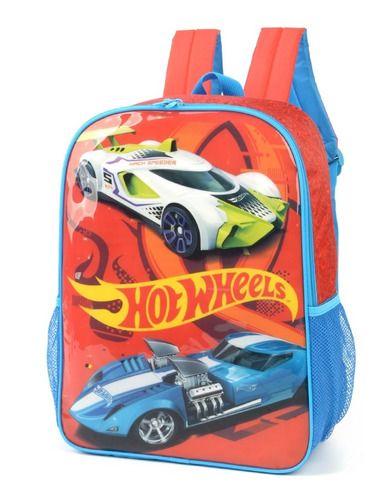 Imagem de Mochila Escolar Infantil Original Hot Wheels