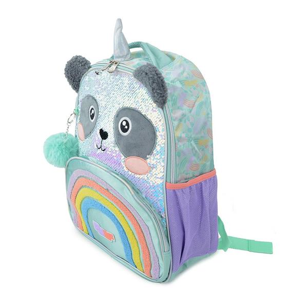 Imagem de Mochila Escolar Infantil Pacific Pack Me Sweet Panda Verde - 998AN