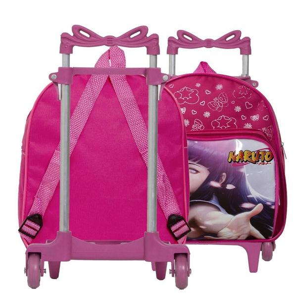 Imagem de Mochila Escolar Infantil Pequena Hinata Rodinha E Lancheira