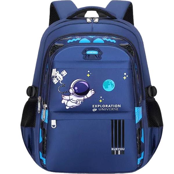 Imagem de Mochila Escolar Infantil Reforçada Escolar Impermeavel Bolsa Criança Menino