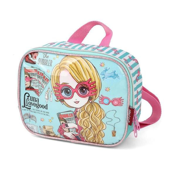 Imagem de Mochila Escolar Infantil Rodinha + Lancheira Harry Potter