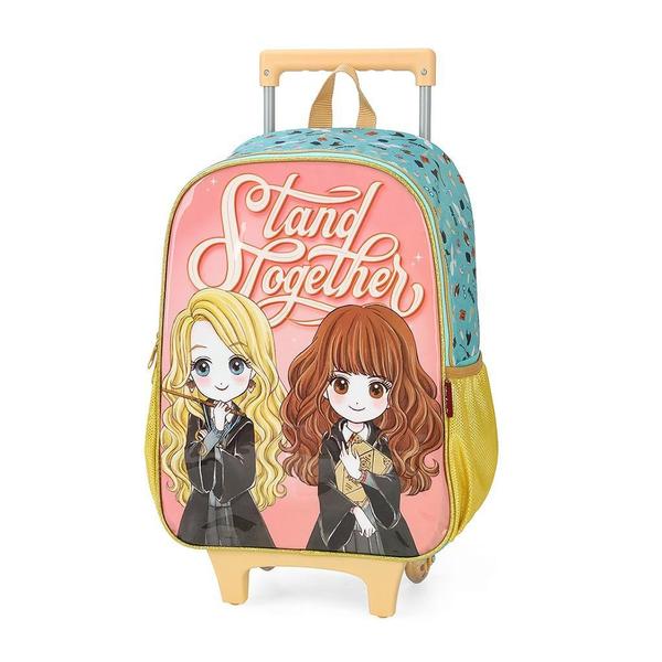 Imagem de Mochila Escolar Infantil Rodinha + Lancheira Harry Potter