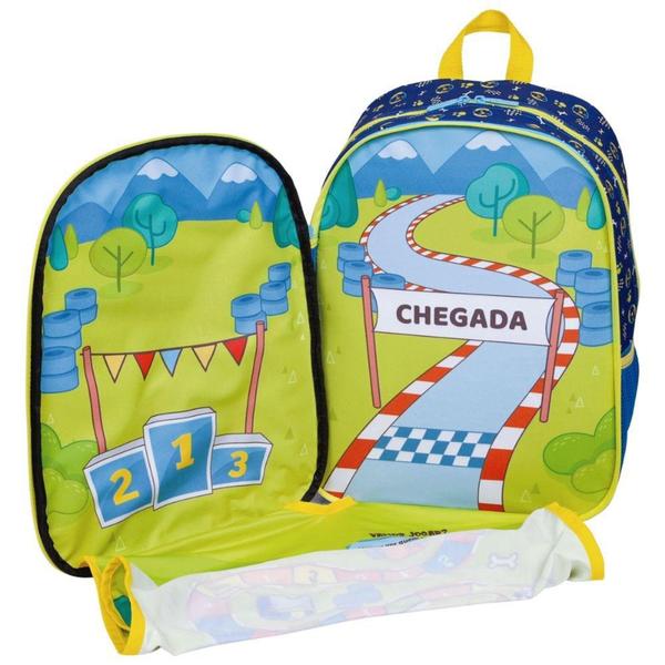 Imagem de Mochila Escolar Infantil Tini Spike com Jogo 065945-00 SUBIR - Sestini