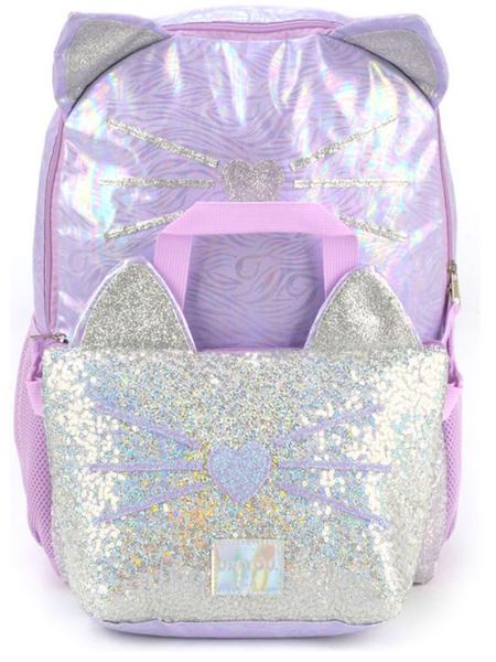 Imagem de Mochila Escolar Infantil Up4you Gatinho Com Lancheira Luxcel