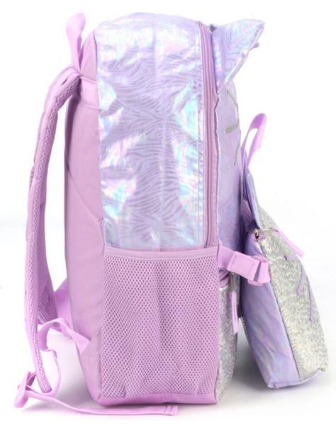 Imagem de Mochila Escolar Infantil Up4you Gatinho Com Lancheira Luxcel