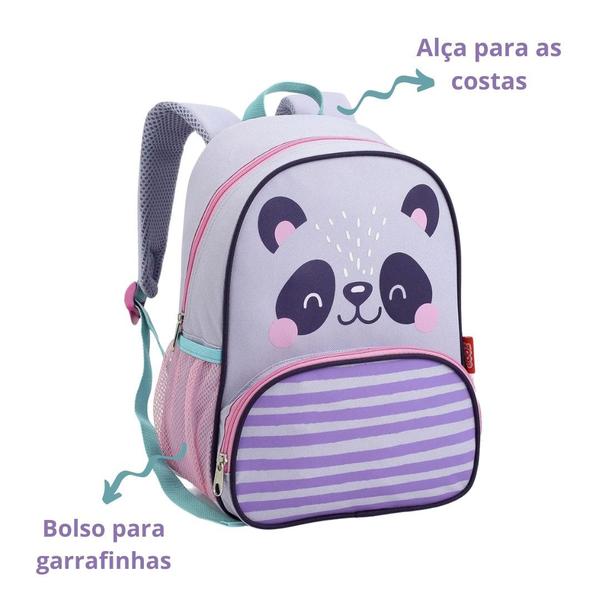 Imagem de Mochila Escolar Infantil Zoop Costas Creche Volta as Aulas