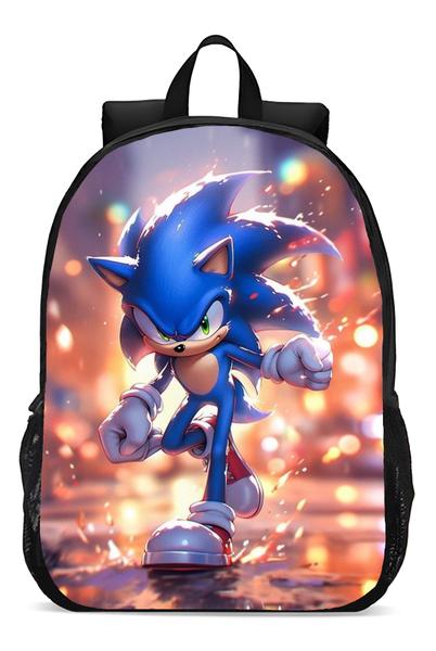 Imagem de Mochila Escolar Infanto Juvenil Filmes Desenhos Sonic Ouriço Novidade Geek Skin 187