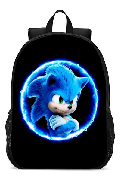 Imagem de Mochila Escolar Infanto Juvenil Filmes Desenhos Sonic Ouriço Novidade Geek Skin 189