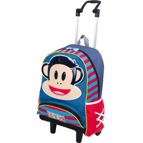 Imagem de Mochila Escolar Julius Jr Infantil Tam G Rodinha Sestini