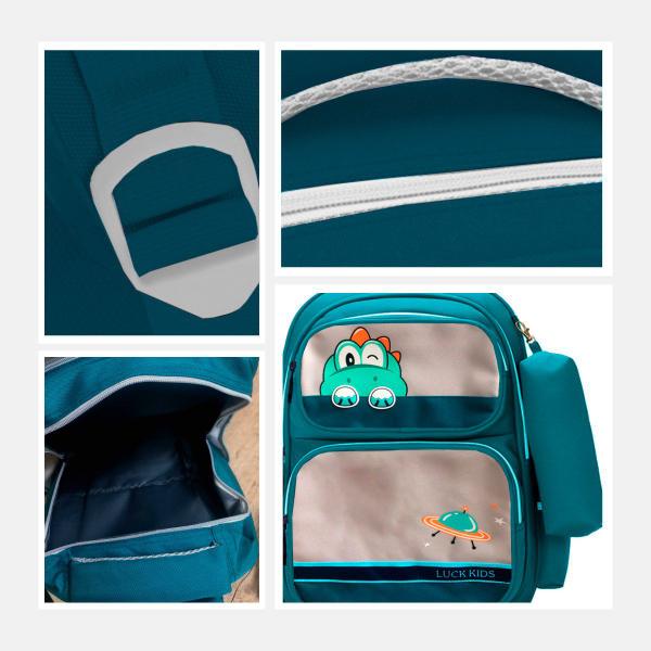 Imagem de Mochila Escolar Juvenil Casual Confortavel Alça Regulaveis Bolsos Grandes Colorida Volta Aulas Passeio Infantil Crianças