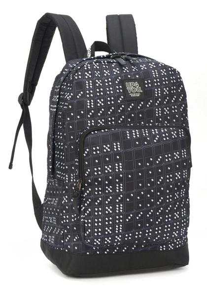 Imagem de Mochila Escolar Juvenil De Costas Preta Up4You -Luxcel