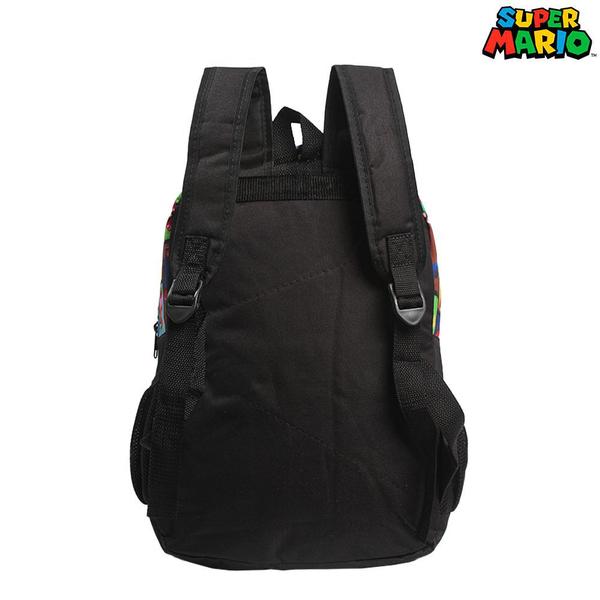 Imagem de Mochila Escolar Juvenil do Super Mario De Costas