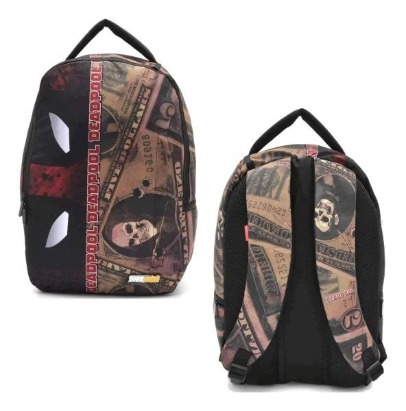 Imagem de Mochila Escolar Juvenil G DMW 11383 Deadpool Marvel Heróis