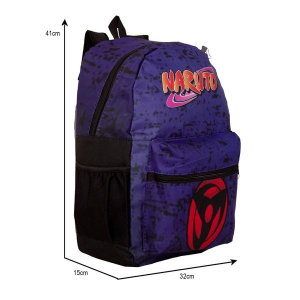 Imagem de Mochila Escolar Juvenil Infantil Masculina Naruto Toys 2U