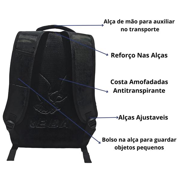 Imagem de Mochila Escolar Juvenil Reforçada Notebook Imperm Regal T503