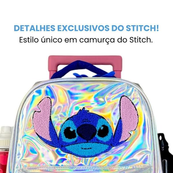 Imagem de Mochila Escolar Juvenil Stitch IC41682SC