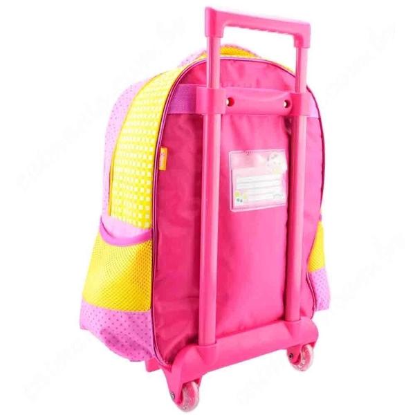 Imagem de Mochila Escolar Lalaloopsy Infantil Rodinhas Tam G