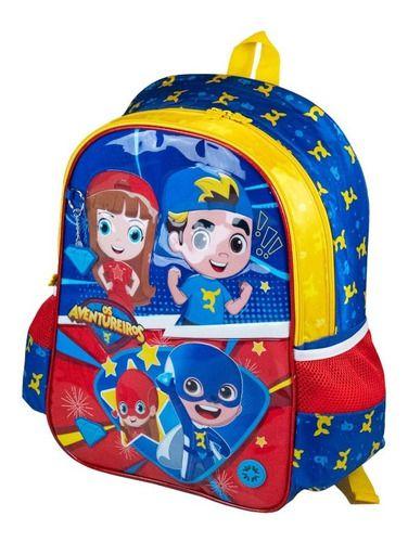 Mochila Escolar Luccas Neto E Gi Os Aventureiros Youtuber - Clio Imagem de Mochila Escolar Luccas Neto E Gi Os Aventureiros Youtuber