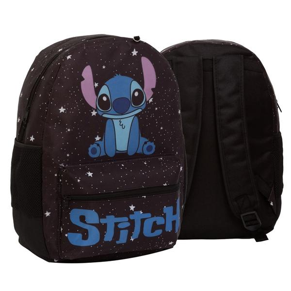 Imagem de Mochila Escolar Menina Costas Stitch Passeio Aulas Grande