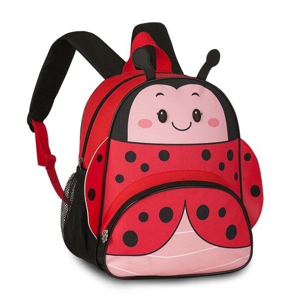 Imagem de Mochila escolar meninas infantil joaninha borboleta raposinha