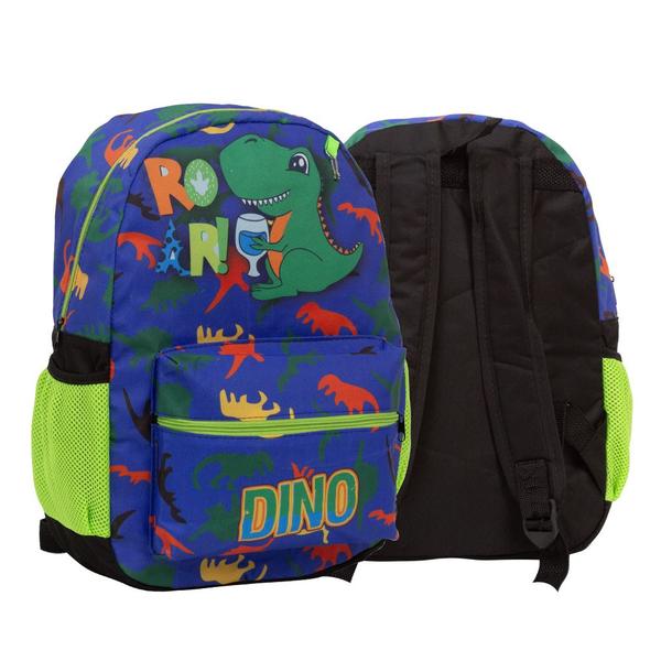 Imagem de Mochila Escolar Menino De Costas Dinossauro Passeio Tam G