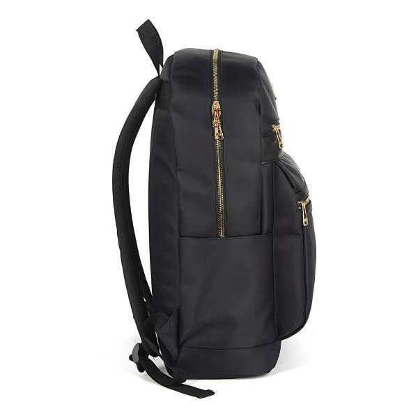 Imagem de Mochila Escolar Para Notebook Feminina Preta MN51647PK - Luxcel