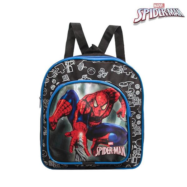 Mochila Escolar Pequena Homem Aranha Costa Lancheira+Estojo - Toys 2U Imagem de Mochila Escolar Pequena Homem Aranha Costa Lancheira+Estojo