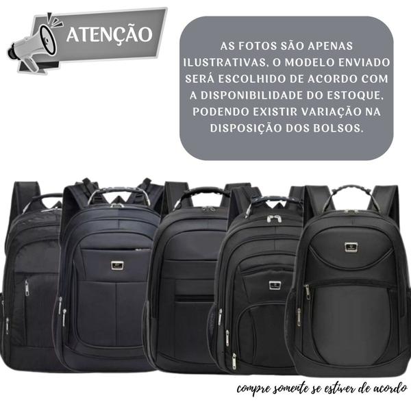 Imagem de Mochila Escolar Resistente Notebook Unissex Impermeável Cabo De Aço Premium