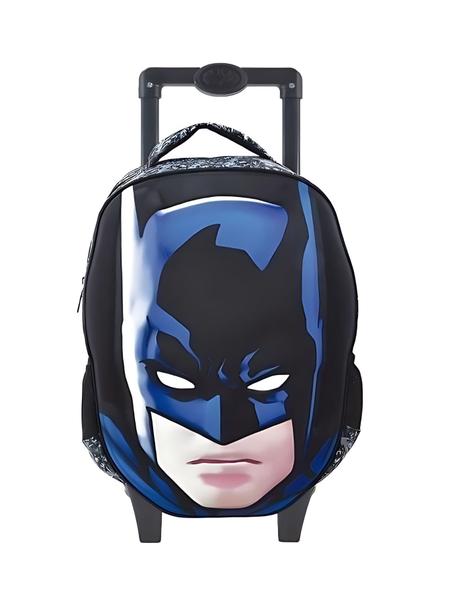 Imagem de Mochila Escolar Rodas e Costas Batman Original PT 6190