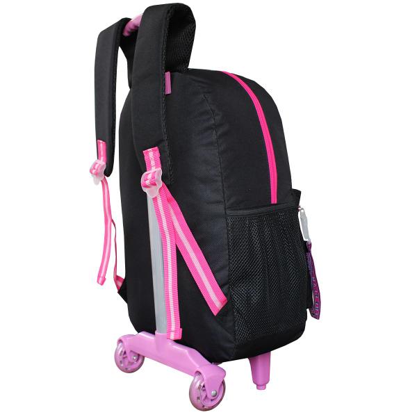 Imagem de Mochila Escolar Rodinhas Fabulous Girls Feminina Clio Style