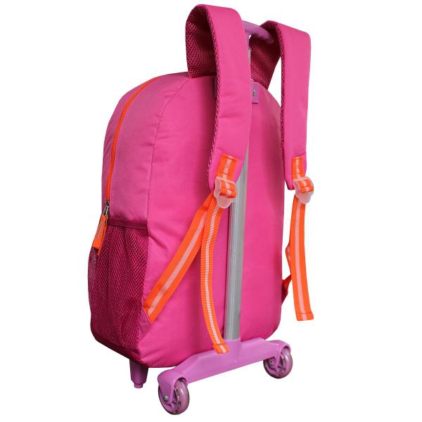 Imagem de Mochila Escolar Rodinhas Fabulous Girls Feminina Clio Style