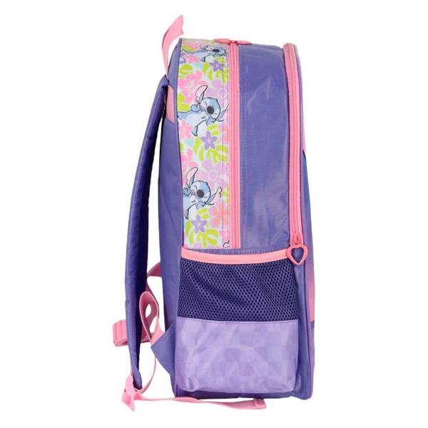 Imagem de Mochila Escolar Stitch Clássica Disney Luxcel Costa Lilás