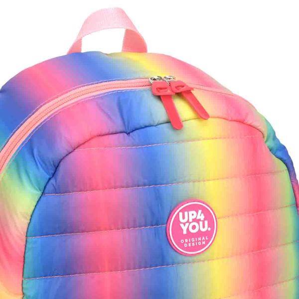 Mochila Escolar Up4You para Notebook Salmão MJ48989UP-SM Imagem de Mochila Escolar Up4You para Notebook Salmão MJ48989UP-SM