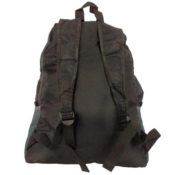 Imagem de Mochila Escolar Viagem Bolsa Academia Unissex Dobrável Preto CBRN17348