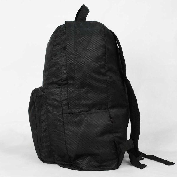 Imagem de Mochila Escolar Viagem Bolsa Academia Unissex Dobrável Preto CBRN17560