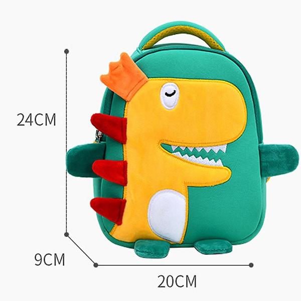 Imagem de Mochila escolar Wokex Kindergarten Cartoon 1-3-6 anos impermeável