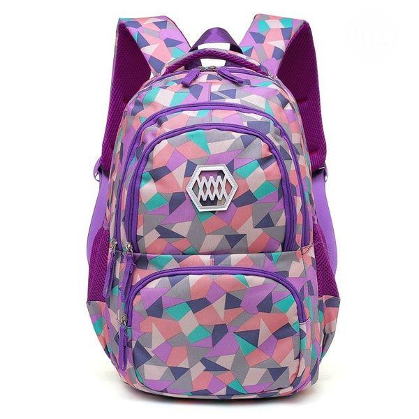 Imagem de Mochila escolar Wokex New Fashion impermeável para crianças